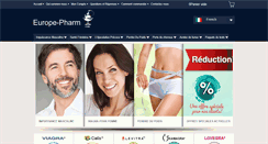 Desktop Screenshot of europe-pharm.com
